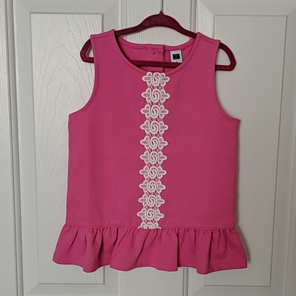 Janie and Jack pink tank